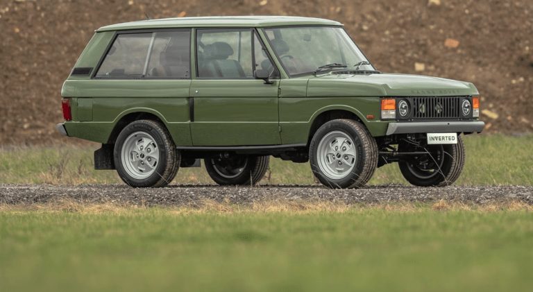 INVERTED EV RANGE ROVER CLASSIC MIT ELEKTROANTRIEB