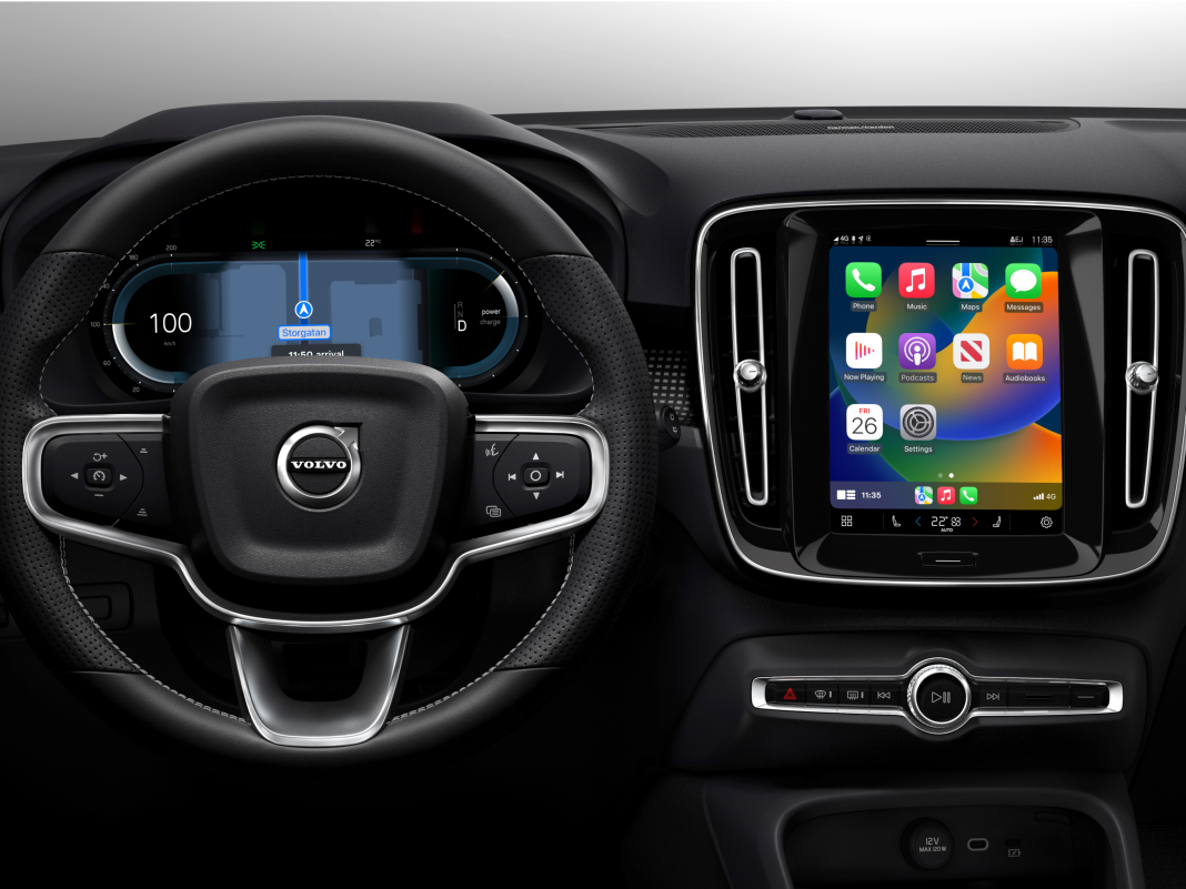 Volvo bringt mit aktuellem Over-the-Air-Update neue Funktionen für Apple CarPlay ins Fahrzeug Volvo bringt mit aktuellem Over-the-Air-Update neue Funktionen für Apple CarPlay ins Fahrzeug