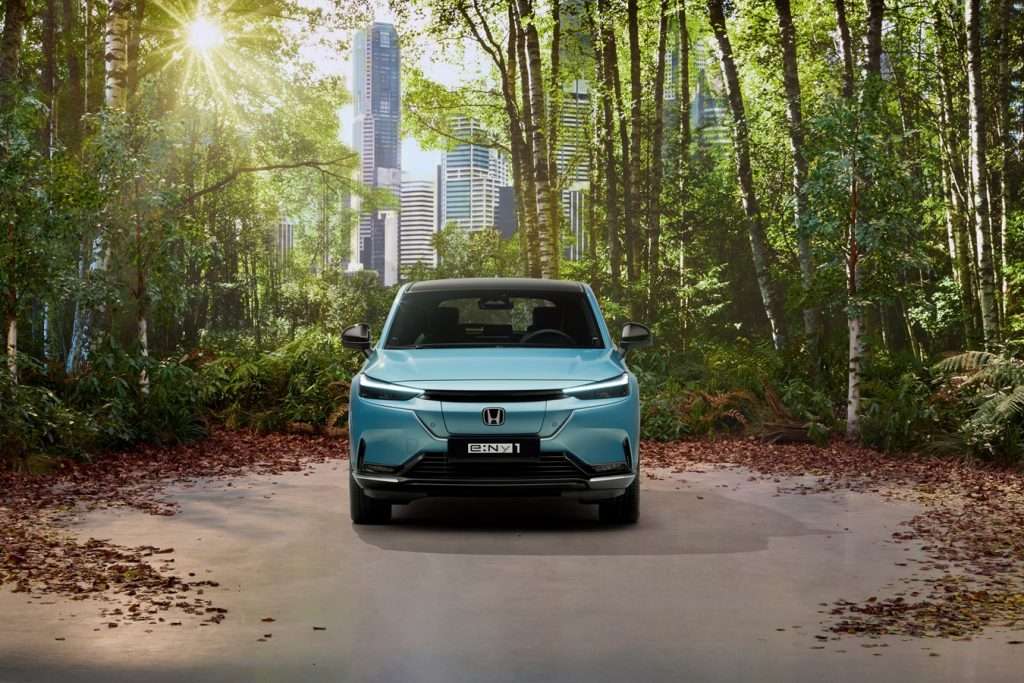 Der neue vollelektrische SUV Honda e:Ny1 ist ab sofort bestellbar