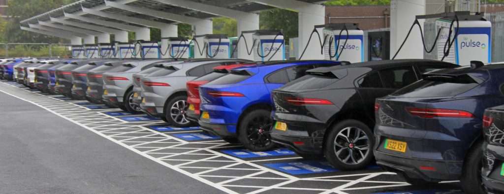 JAGUAR SUPPORTS OPENING OF ONE OF EUROPE’S LARGEST EV CHARGING HUBS