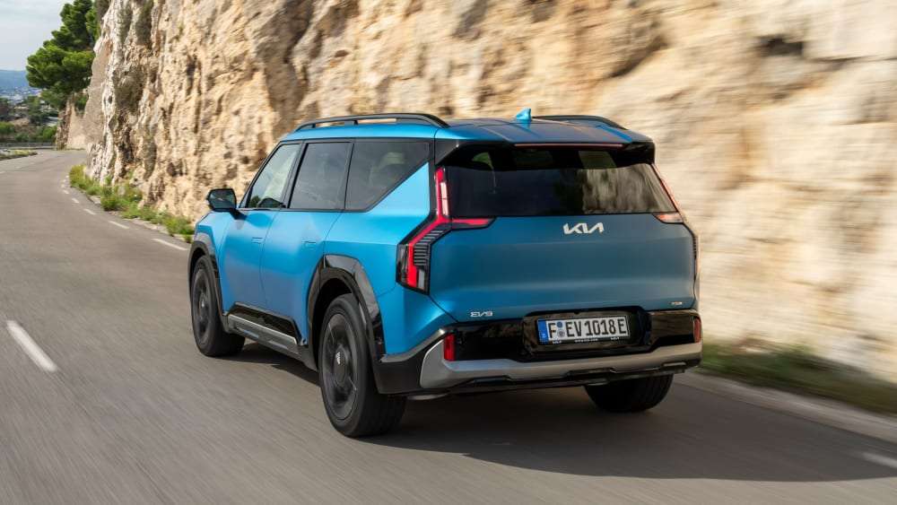Der Kia EV9 ist ein Elektro-Riese für die Großfamilie Der Kia EV9 ist ein Elektro-Riese für die Großfamilie