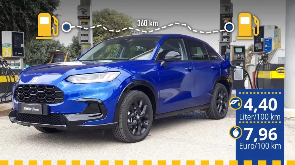 Tatsächlicher Verbrauch: Honda ZR-V Vollhybrid im Test