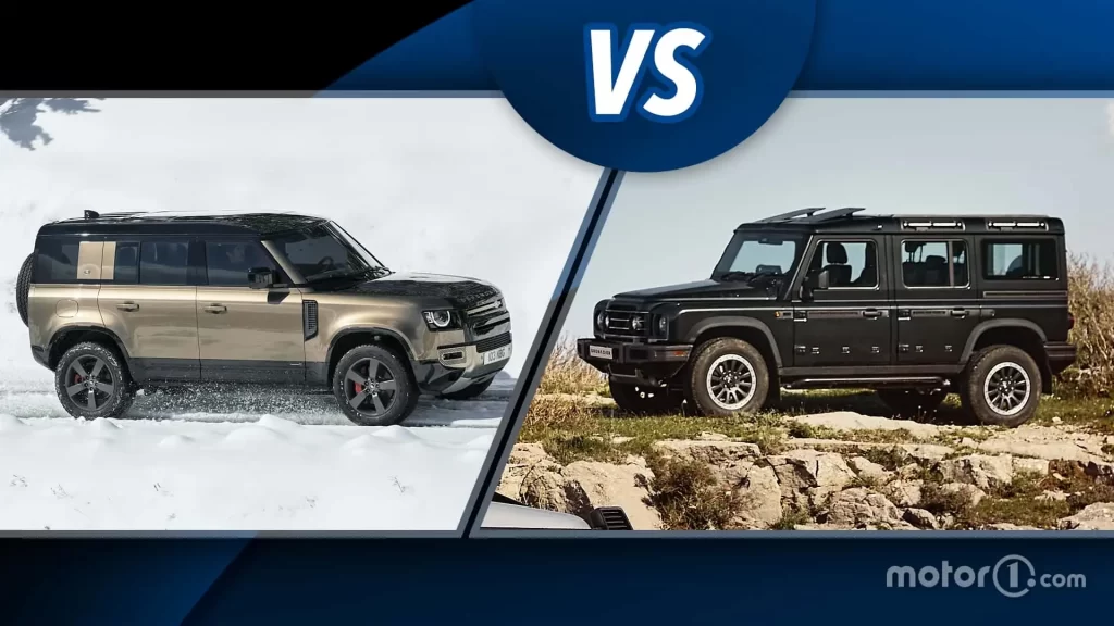 Land Rover Defender vs. Ineos Grenadier