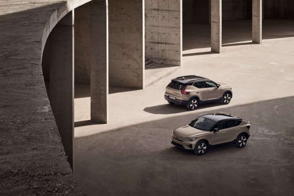 Volvo Cars vereinheitlicht Nomenklatur für Elektroautos mit Volvo EX40 und Volvo EC40