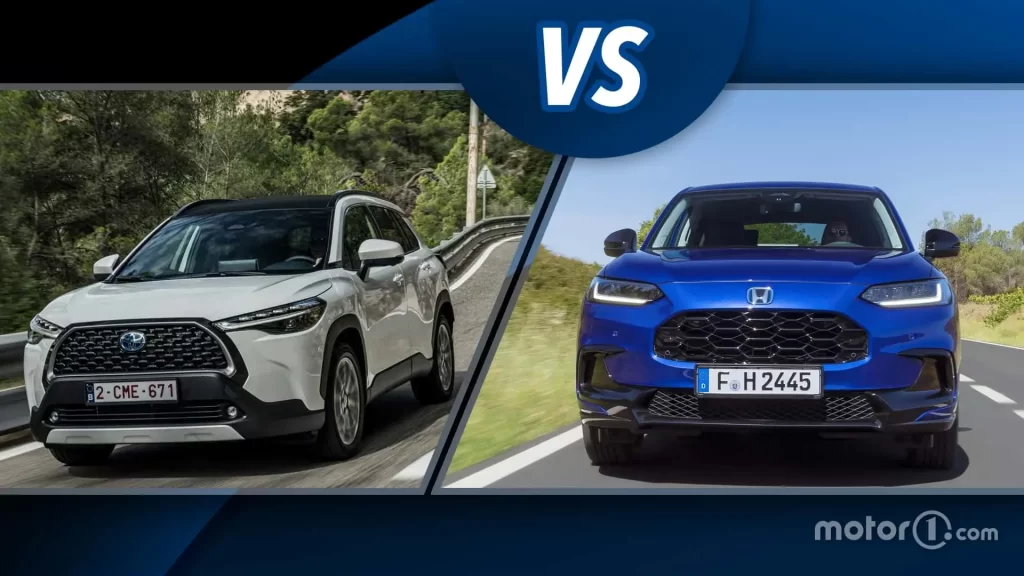 Toyota Corolla Cross vs. Honda ZR-V: Hybrid-SUVs im Vergleich