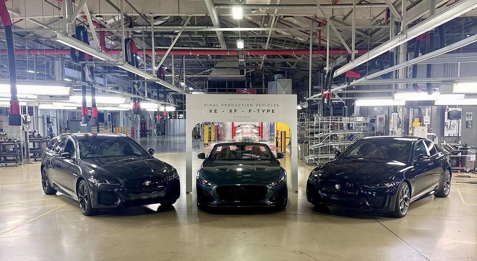 Jaguar Says Goodbye To Combustion At Its Historic Castle Bromwich Plant Jaguar Says Goodbye To Combustion At Its Historic Castle Bromwich Plant