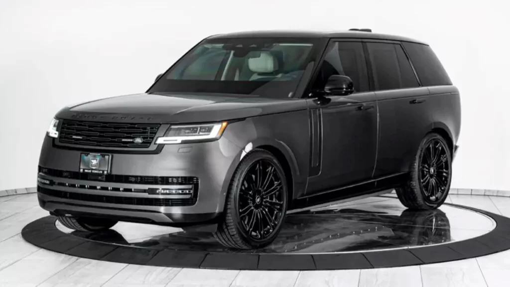 This armored Range Rover is a military fortress on wheels