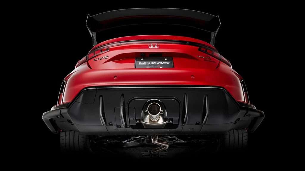 Mugen Honda Civic Type R hat mehr Abtrieb und weniger Auspuff