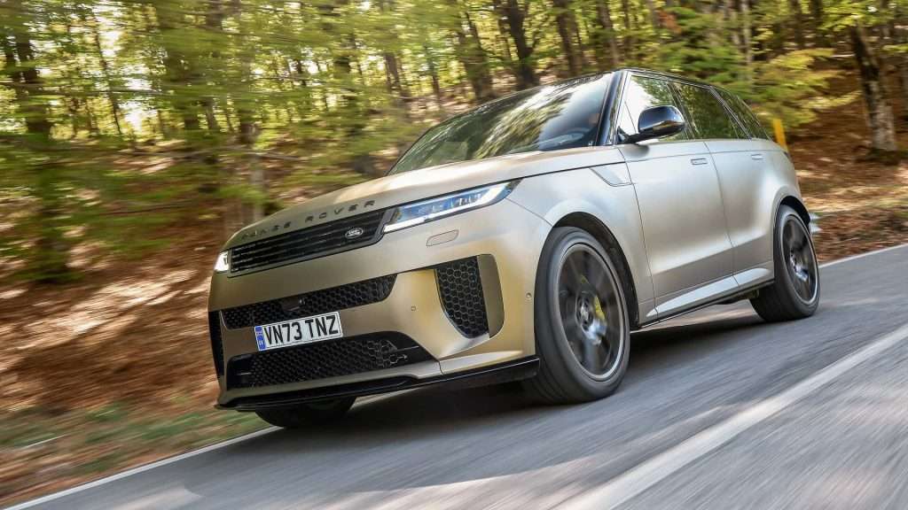 Range Rover Sport SV, test drive of the 635 PS SUV-ERCAR