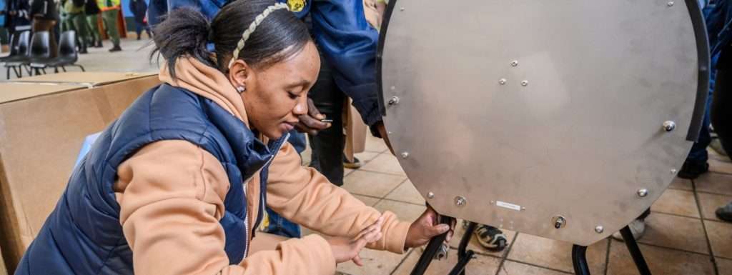 JLR ENGINEERS BUILD MANUAL WASHING MACHINES TO HELP RELIEVE THE BURDEN OF HAND WASHING CLOTHES FOR MORE THAN A THOUSAND WOMEN AND CHILDREN IN SOUTH AFRICA