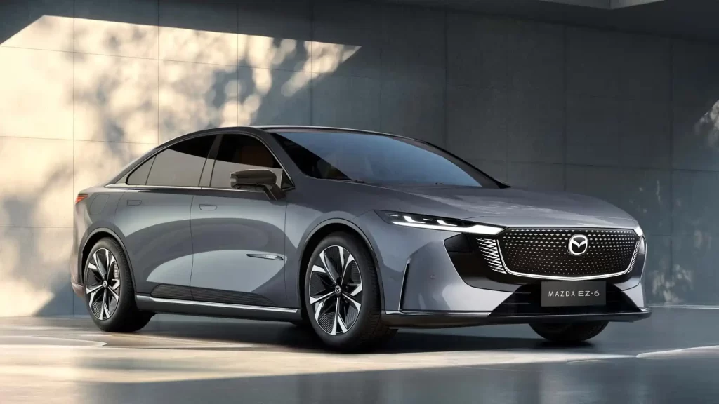 Mazda EZ-6: Die neue Elektrolimousine kommt auch nach Europa