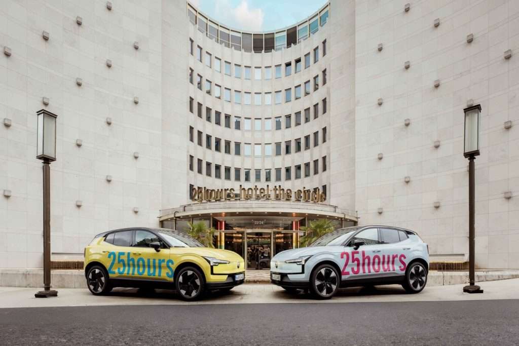 Sightseeing per Stromer: 25hours Hotelgäste fahren Volvo EX30