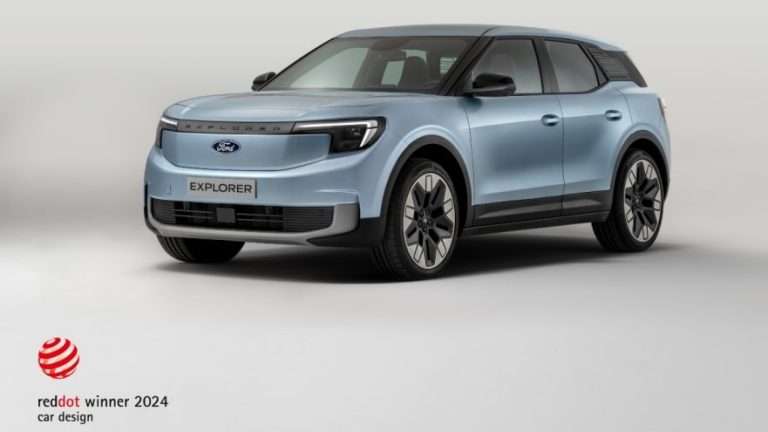 Neuer, vollelektrischer Ford Explorer für herausragendes Produktdesign ausgezeichnet