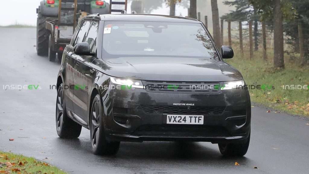 Range Rover Sport Electric als Erlkönig erwischt