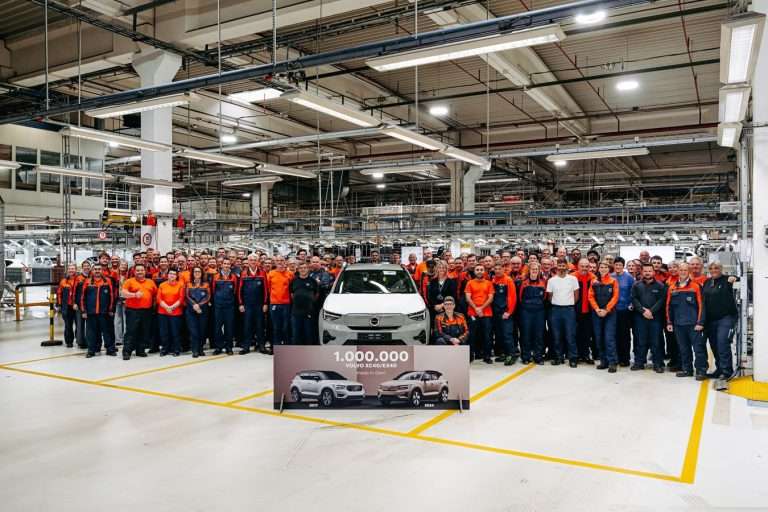 Volvo Werk Gent erreicht Meilenstein: Mehr als eine Million Volvo XC40 produziert
