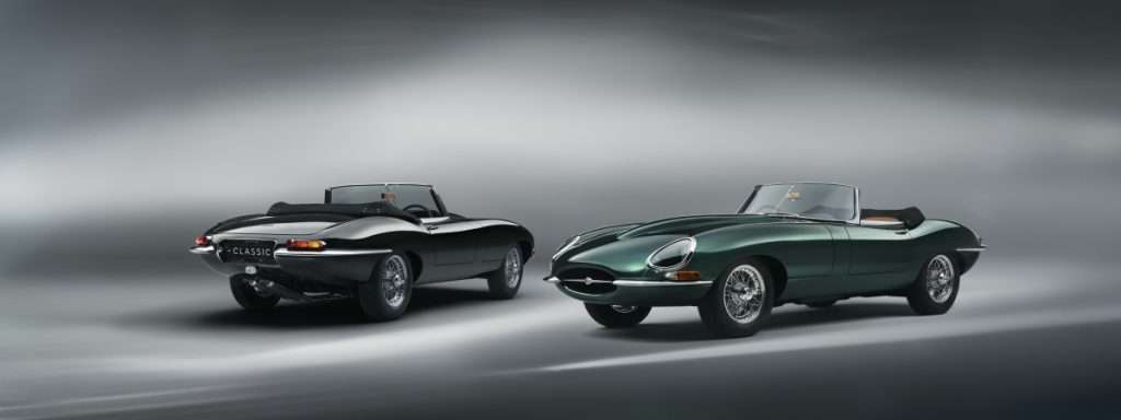 JAGUAR CLASSIC E-TYPE COMMEMORATIVE: “FAHRBARES EDELMETALL”