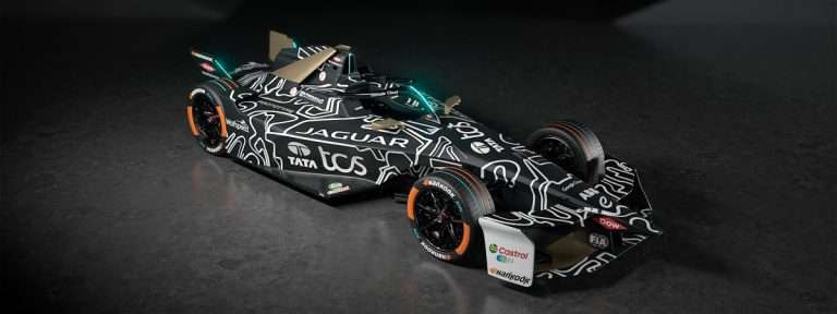 Jaguar TCS Racing enthüllt vor den Vorsaisontests der Formel E den Prototypen des neuen Jaguar I-TYPE 7