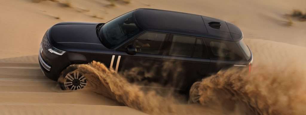 VORAUSSICHTLICH DER LEISTUNGSSTÄRKSTE ELEKTRISCHE LUXUS-SUV: PROTOTYPEN DES RANGE ROVER ELECTRIC IM HITZETEST