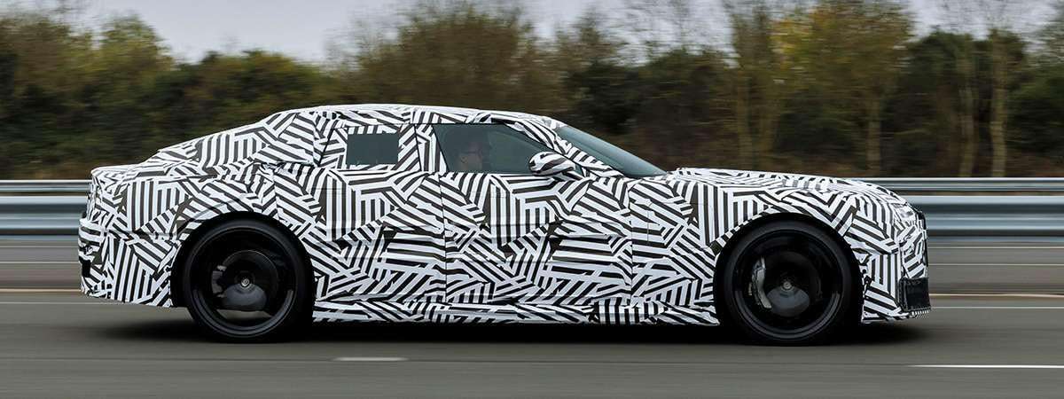 Jaguars kontroverses Luxus-Elektroauto auf der Straße gesichtet Jaguars kontroverses Luxus-Elektroauto auf der Straße gesichtet