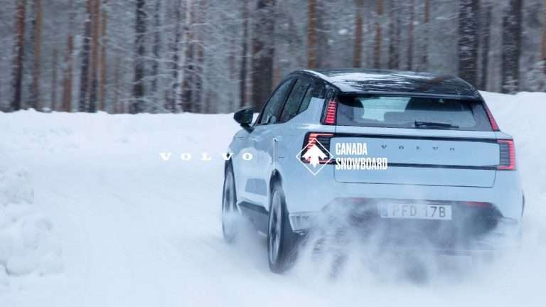 Volvo Cars Canada wird offizieller Automobilpartner von Canada Snowboard