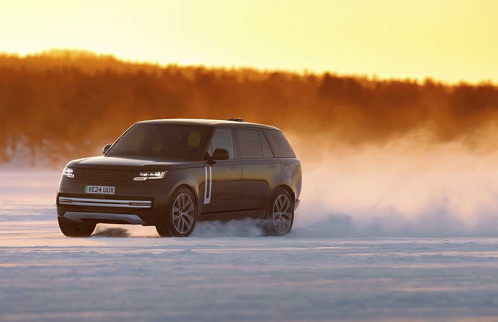 Eisprobe bestanden: Range Rover Electric trotzt arktischer Kälte Eisprobe bestanden: Range Rover Electric trotzt arktischer Kälte