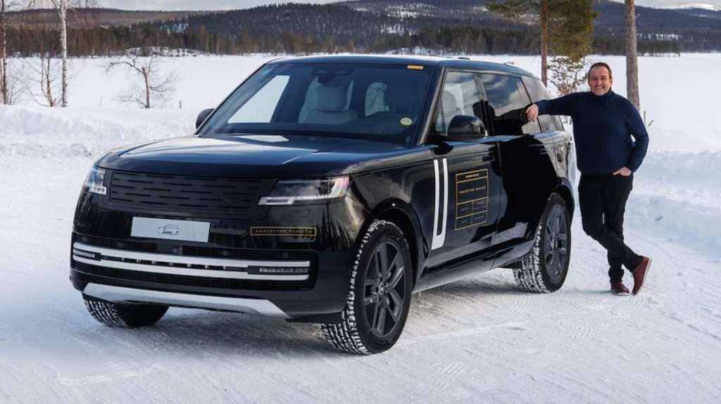 Range Rover Electric: Fahrt im Prototyp