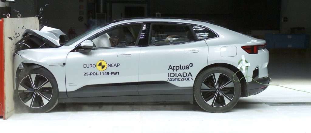 Polestar 4 erhält 5-Sterne-Sicherheitsbewertung von Euro NCAP