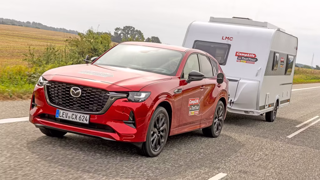 Mazda SUVs bewähren sich als kräftige Zugwagen