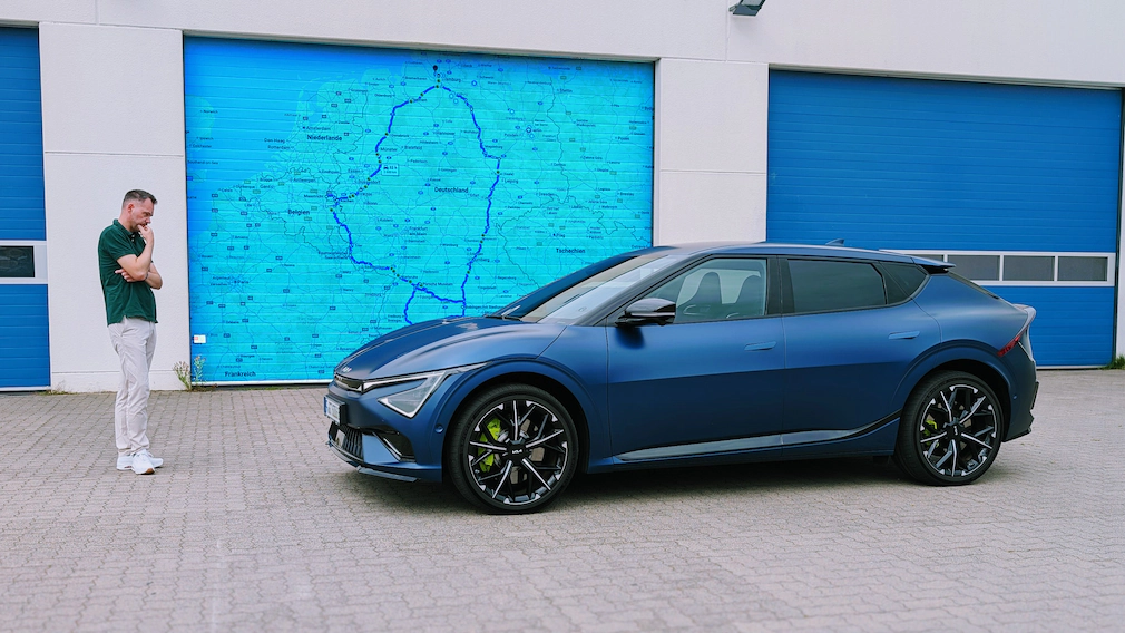 Wie weit kommt der Kia EV6 GT auf der Autobahn? Wie weit kommt der Kia EV6 GT auf der Autobahn?