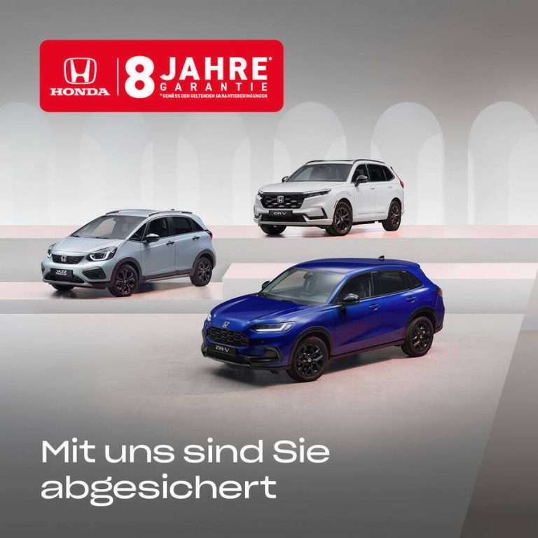 Honda führt umfassendes europäisches Garantieprogramm in Österreich ein
