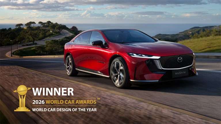 Mazda6e gewinnt den „World Car Design of the Year”-Award