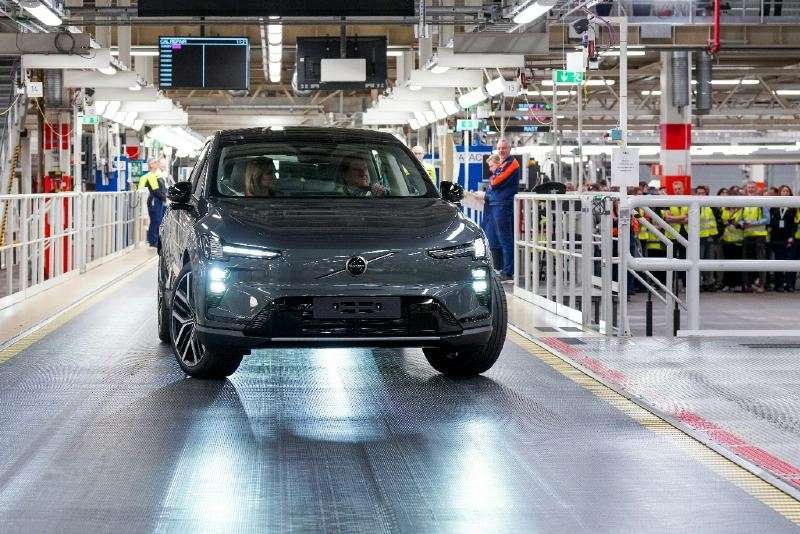 Produktion des neuen Elektro-SUV Volvo EX60 angelaufen Produktion des neuen Elektro-SUV Volvo EX60 angelaufen