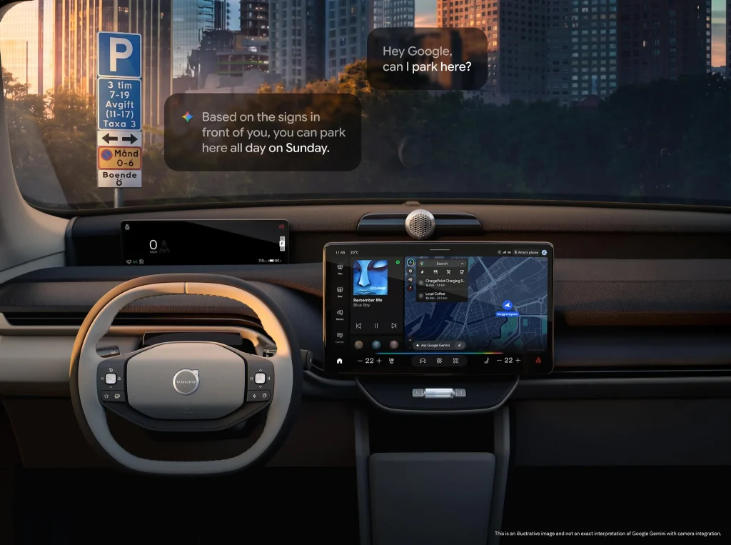 Augen für Gemini: Volvo Cars und Google heben Fahrerlebnis auf die nächste Stufe