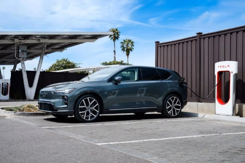 Schnellaufladung vollelektrischer Volvo wird noch einfacher Schnellaufladung vollelektrischer Volvo wird noch einfacher