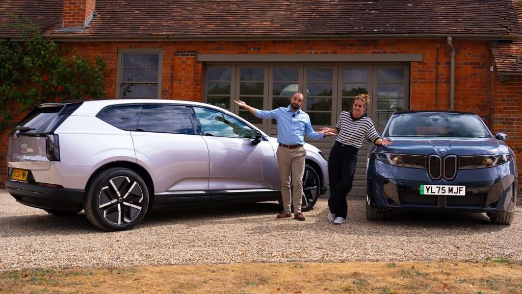 BMW iX3 im Duell mit dem Volvo EX60