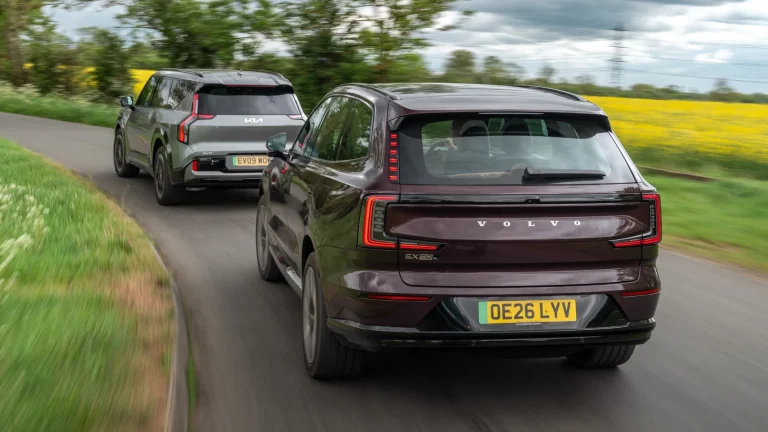 Volvo EX90 Twin Motor gegen Kia EV9 GT