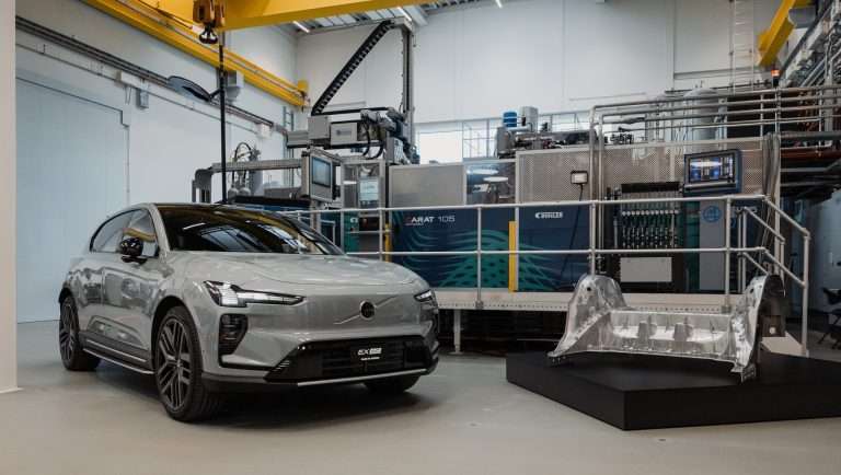 Schweizer Innovation im neuen Volvo EX60: Megacasting, Bühler-Technologie und bis zu 810 km Reichweite