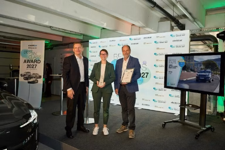 Volvo feiert Doppelsieg bei den „Best in Class“-Awards 2027