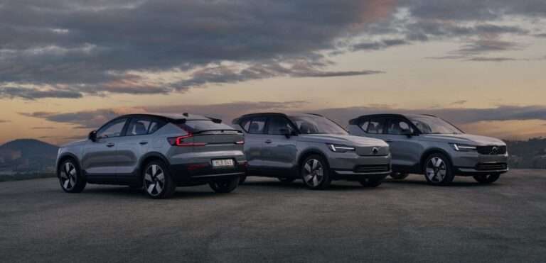 Volvo XC40, EX40 und EC40: Mehr Technik zum neuen Modelljahr